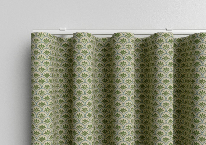 Land & Shore Dawn, Green - Made to Measure Curtains - Image 13